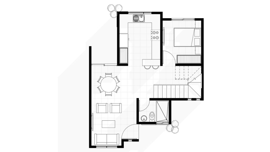 Distribución-casa-120m2-2-niveles-N1